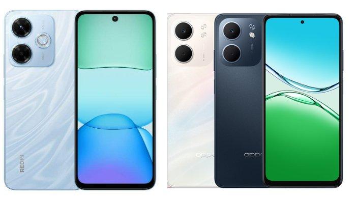 Beda Spesifikasi HP Xiaomi Redmi 13x Vs OPPO A5x, HP Harga Rp 1 Jutaan Baru Rilis, Kamu Pilih Mana?