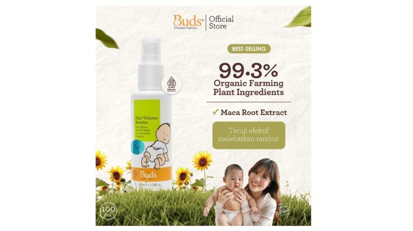 Review Lengkap Buds Organics Hair Volume Booster: Manfaat, Kelebihan, hingga Kekurangan