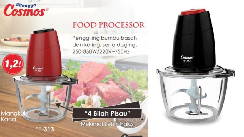Review Lengkap Cosmos Food Chopper FP 313: Harga Terbaru, Kelebihan hingga Kekurangan