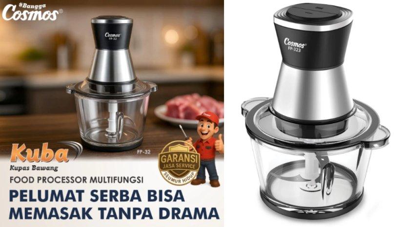Review Lengkap Cosmos Food Chopper FP 32 KUBA: Harga Terbaru, Kelebihan hingga Kekurangan