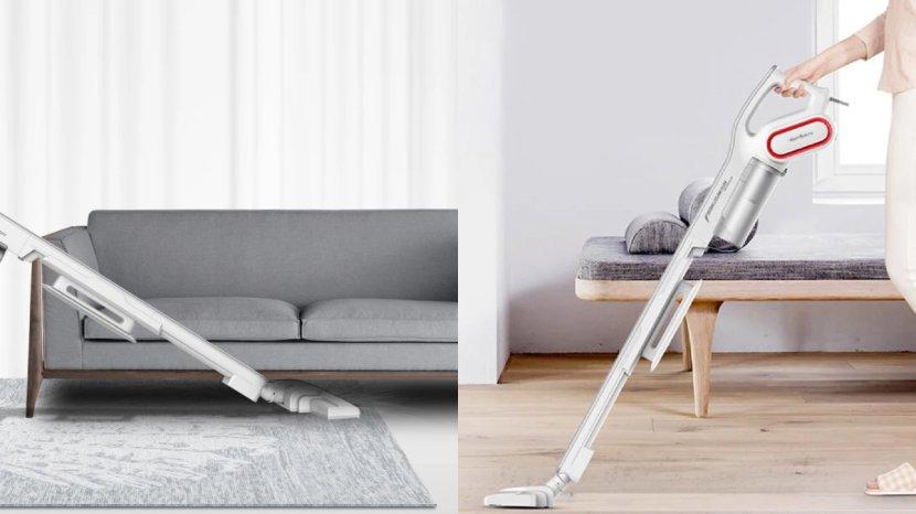 Review DEERMA Vacuum Cleaner 2in1 DX700, Ergonomis dengan Daya Hisap Kuat