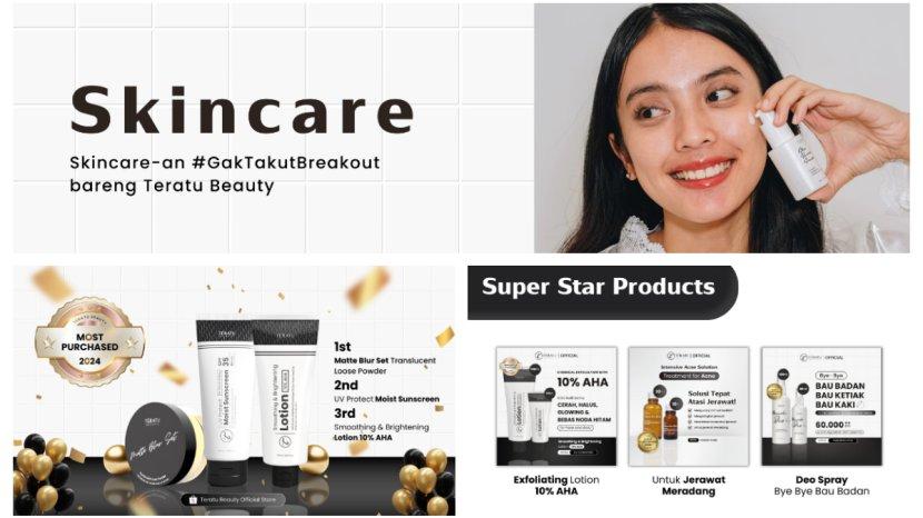 TERATU BEAUTY Punya 20 Daftar Produk Terbaik yang BPOM dan Aman untuk Kulitmu