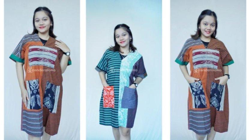 3 Rekomendasi Dress Tenun Unik dari Cenderaloka, Bisa untuk Ngantor