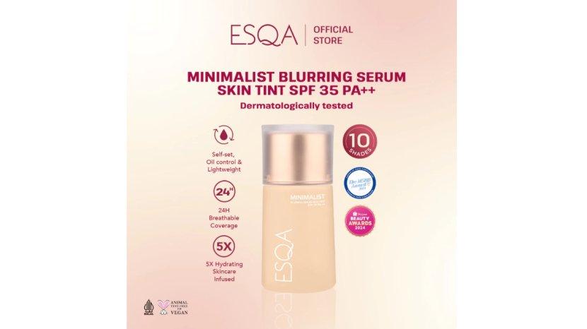 Review ESQA Minimalist Blurring Serum Skin Tint SPF 35 PA++, Sunscreen Ringan Bikin Pori-pori Halus