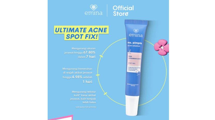 Review Lengkap Emina Ms. Pimple Acne Solution Spot Gel: Manfaat, Kelebihan, hingga Kekurangan