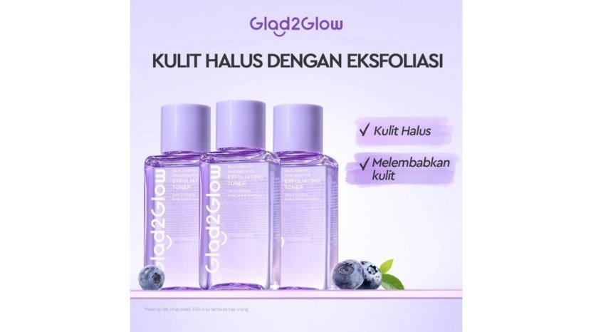 Review Lengkap Glad2Glow Daily Exfoliating Toner: Manfaat, Kelebihan, hingga Kekurangan