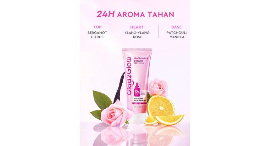 Review Glad2Glow Niacinamide Bright Body Serum: Manfaat, Kelebihan, hingga Kekurangan