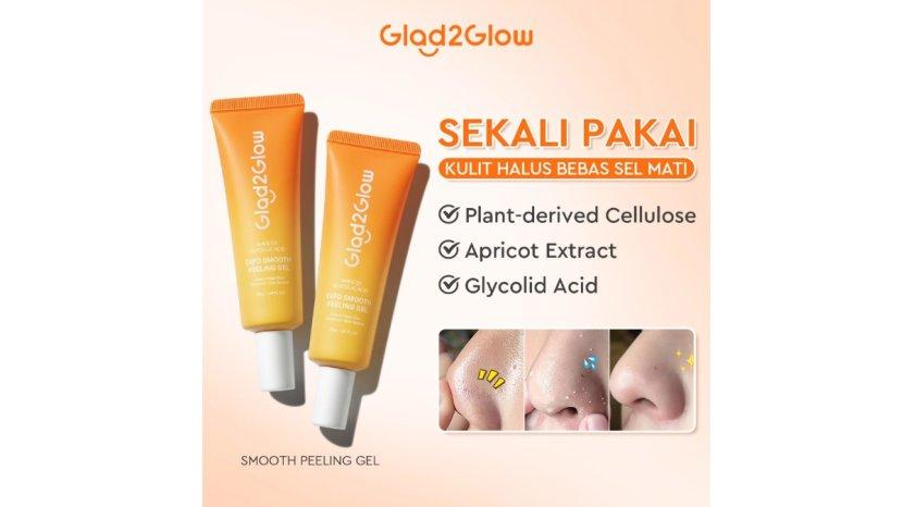 Review Lengkap Glad2Glow Peeling Gel Apricot Glycolic Acid: Manfaat, Kelebihan hingga kekurangan