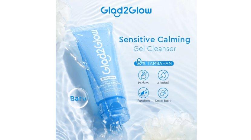 Review Lengkap Glad2Glow Tremella Vita B5 Sensitive Calming Gel Cleanser