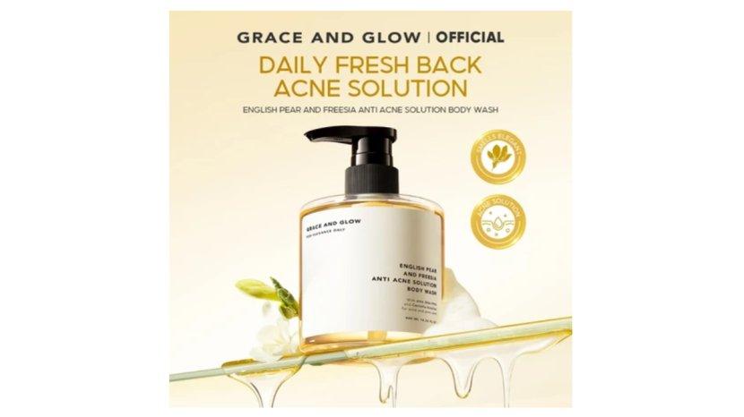 Review Lengkap Grace and Glow English Pear and Freesia Anti Acne Body Wash: Manfaat hingga Kelebihan