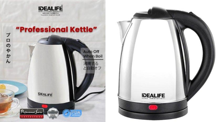 Review Lengkap Teko Listrik IDEALIFE IL-110 1.8 Liter: Harga Terbaru, Kelebihan hingga Kekurangan