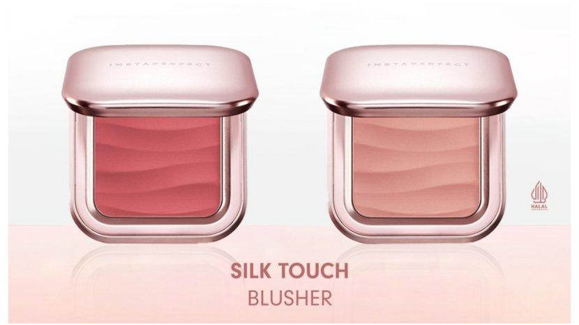 Review INSTAPERFECT Silk Touch Blusher, Perona Pipi Lokal yang BPOM dan Halal