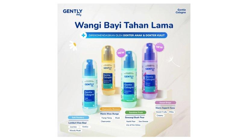 4 Varian GENTLY Baby Gentle Cologne: Wangi Tahan Lama dan Aman untuk si Kecil