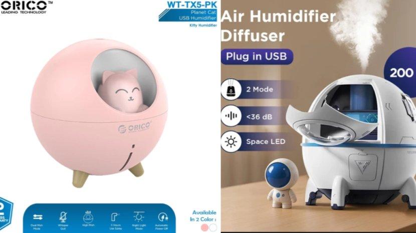 Daftar Harga Air Humidifier Lucu Rp 100 Ribuan ke Bawah, Fungsi hingga Tips Membelinya