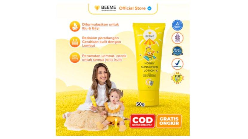 Review Lengkap Beeme Honey Sunscreen Lotion: Manfaat, Kelebihan, hingga Kekurangan