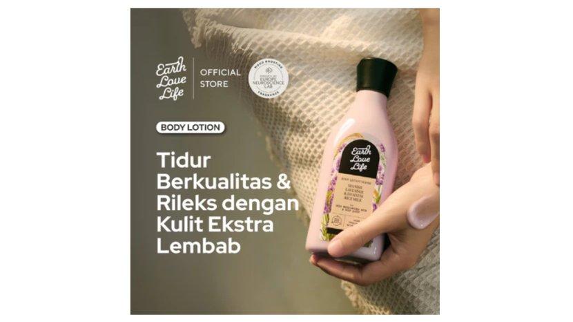 Review Lengkap Earth Love Life Spanish Lavender dan Javanese Rice Milk Body Lotion
