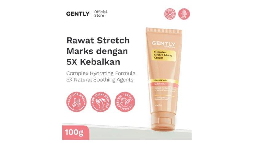 Review Lengkap GENTLY Mamacare Intensive Stretch Marks Cream