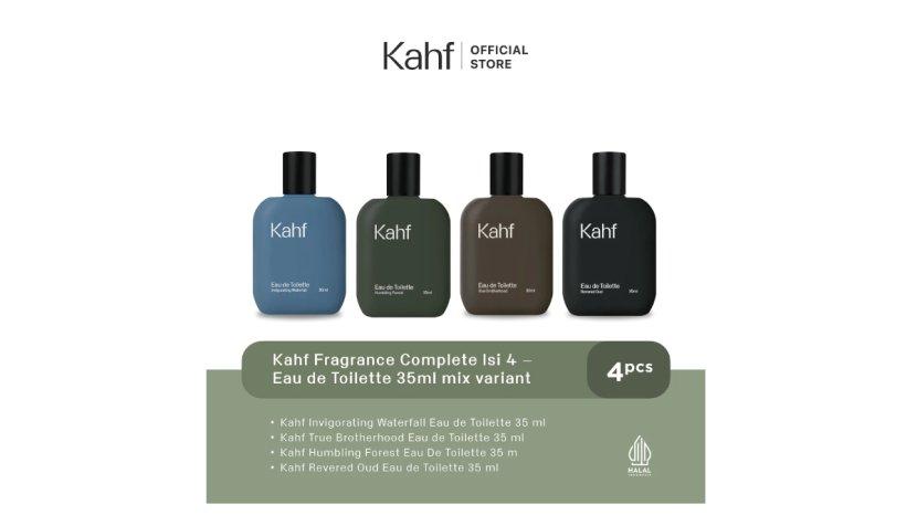 4 Varian Kahf Fragrance Eau de Toilette: Parfum Pria yang Tahan Lama