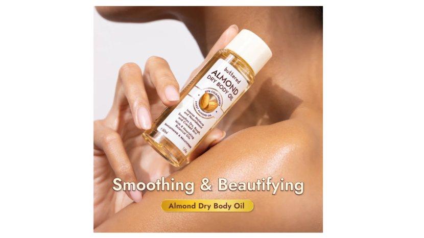 Review Lengkap Buttered Almond Dry Body Oil untuk Kulit Lembap dan Glowing