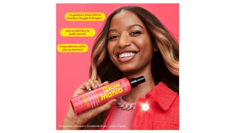 Review Lengkap Matrix Glow Mania Glow Sealing Leave-In Conditioner