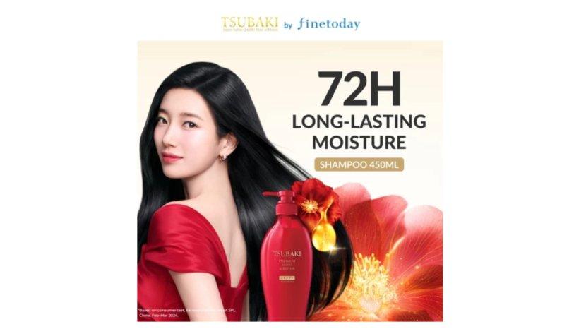 Review Lengkap TSUBAKI Premium Moist & Repair Shampoo untuk Rambut Kering dan Rusak