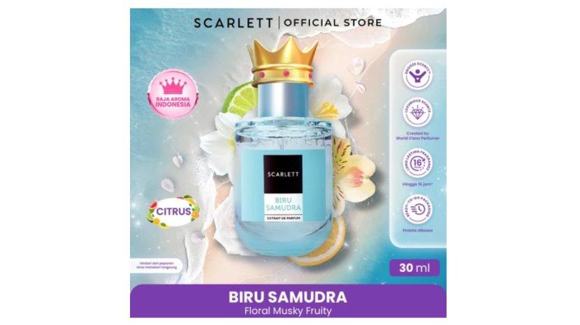 Review Lengkap Scarlett Biru Samudra Extrait de Parfum: Wangi Fresh Aquatic