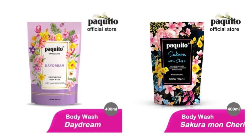 6 Varian Body Wash Paquito dengan Aroma Mewah dan Segar