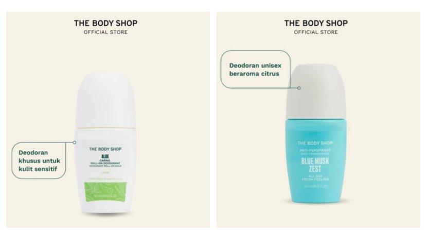 4 Varian Deodorant The Body Shop: Solusi Ketiak Segar Sepanjang Hari