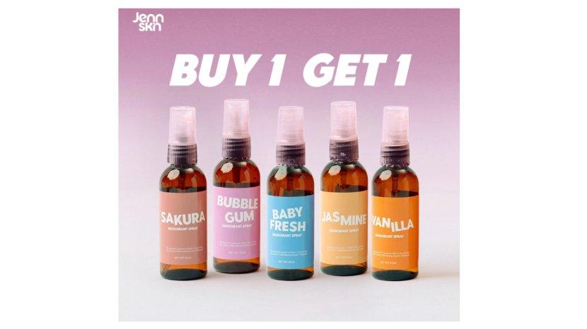5 Varian Jennskin Deodoran Spray yang Aman dan Nyaman Dipakai Sehari-hari