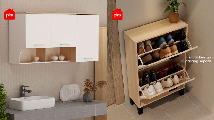 7 Rekomendasi Furnitur Estetik dari Pira, Terbuat dari Particle Board Berkualitas Unggul