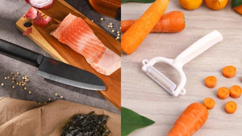 22 Daftar Peralatan Dapur dari KOHANA, Tersedia Pisau dengan Material Zirconia Ceramics Tanpa Asah