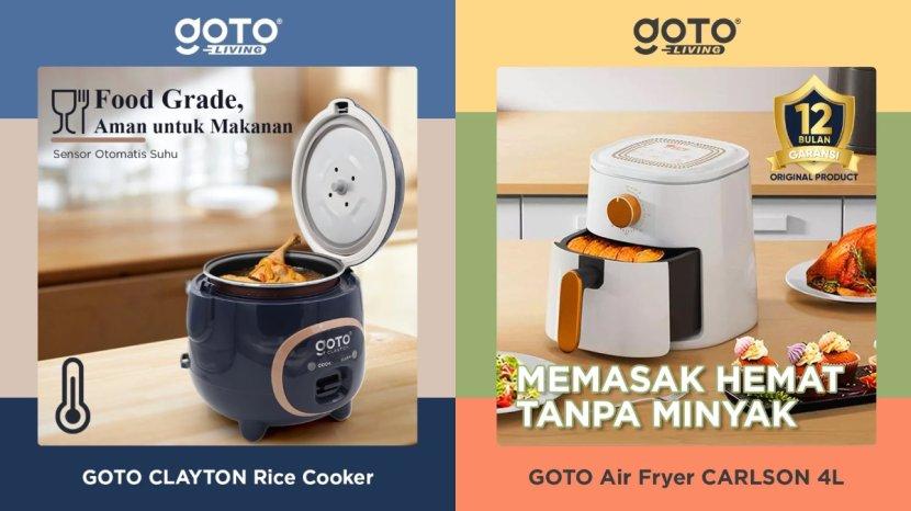 30 Daftar Peralatan Dapur dari GOTO Living, Hadirkan Produk Berkualitas dengan Harga Murah