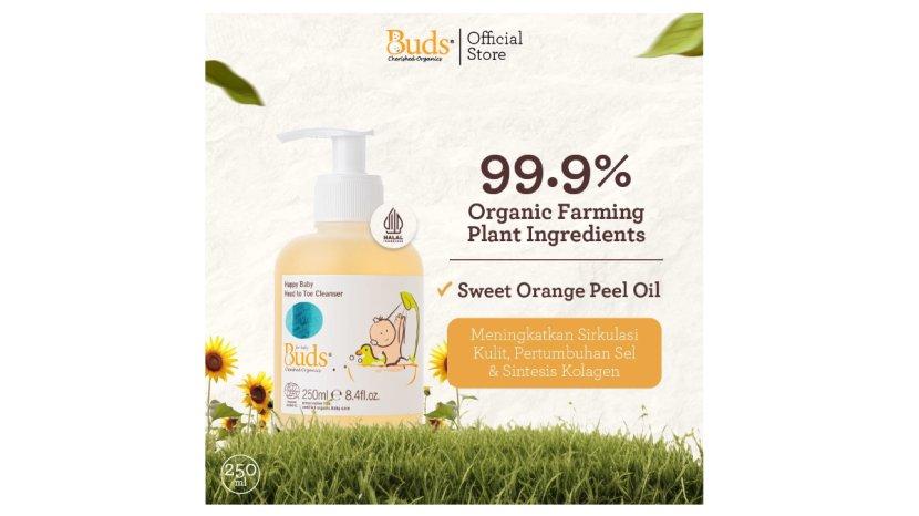 Review Lengkap Buds Organics Happy Baby Head To Toe Cleanser: Manfaat, Kelebihan, hingga Kekurangan