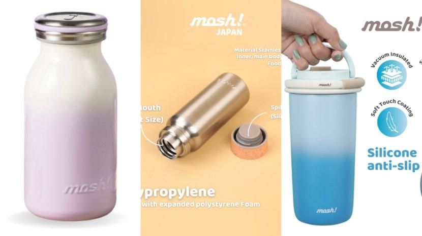 3 Rekomendasi Produk Terbaru dari MOSH! yang Bebas BPA, Menjaga Minuman Tetap Hangat atau Dingin