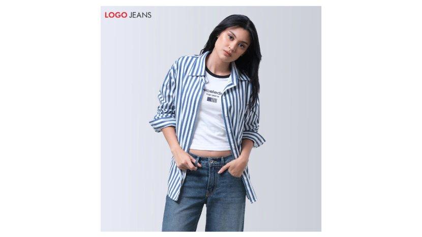 5 Rekomendasi Kemeja Garis-Garis Logo Jeans yang Stylish dan Nyaman Dipakai Sehari-Hari