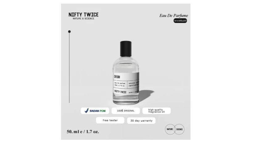 4 Rekomendasi Nifty Twice Eau de Parfum untuk Wanita: Wangi Tahan hingga 8 Jam