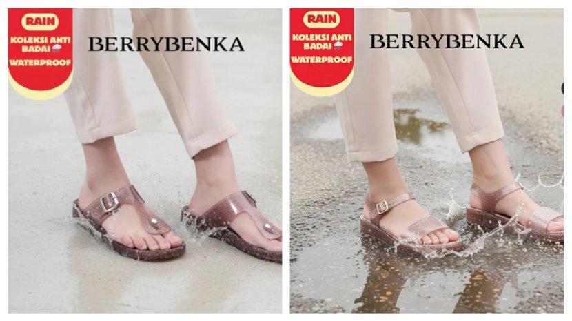 4 Rekomendasi Sandal Wanita Berrybenka yang Nyaman, Stylish, dan Tahan Air