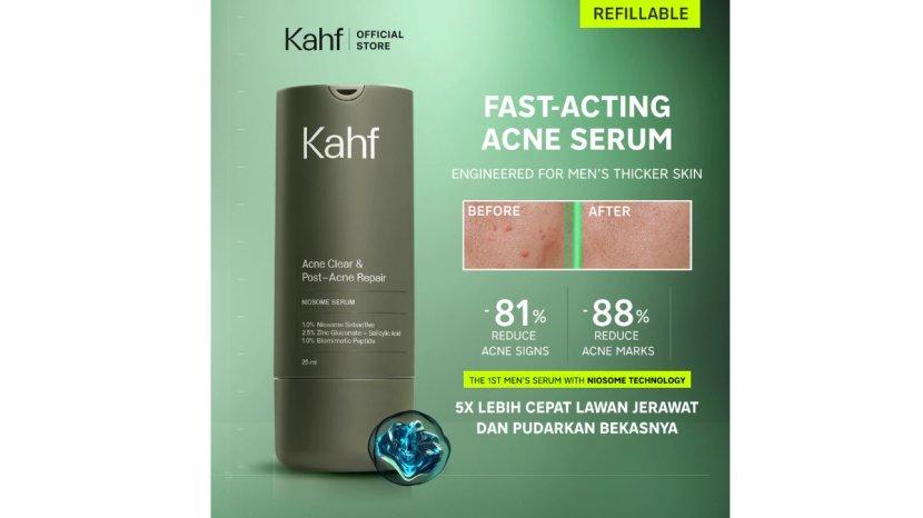 Review Kahf Acne Clear Post Acne Repair Serum: Manfaat, Kelebihan dan Kekurangan