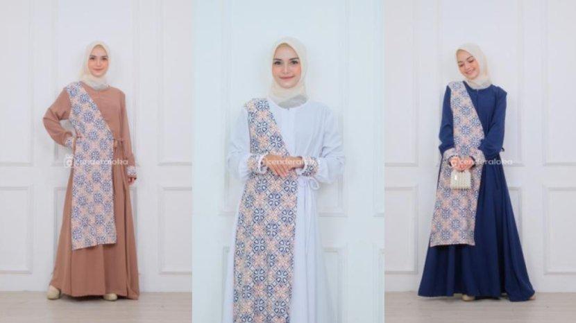 7 Rekomendasi Gamis Batik Cenderaloka, Desain Elegan dan Timeless