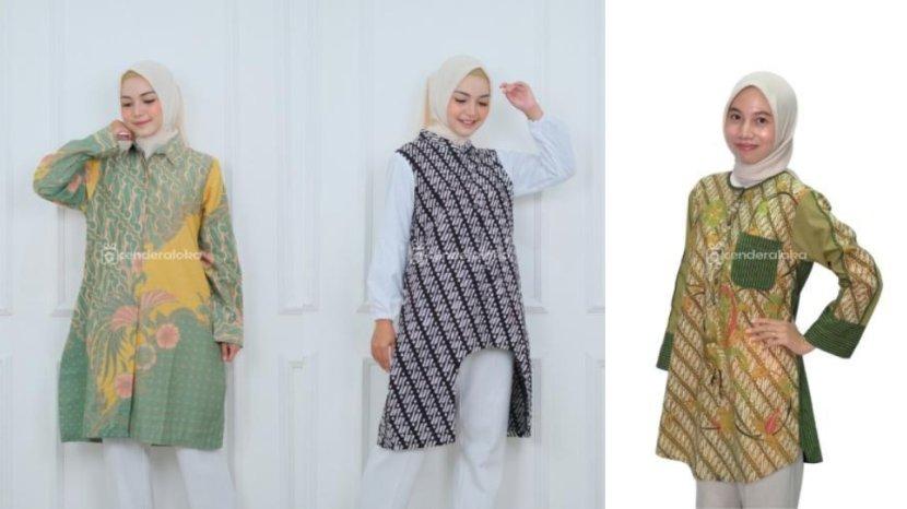 4 Rekomendasi Tunik Batik Cenderaloka, Motif Cantik dan Nyaman Dipakai