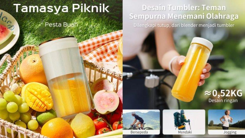 Daftar Harga Blender Portable 100 Ribuan ke Bawah, Mudah Dibawa ke Mana Saja