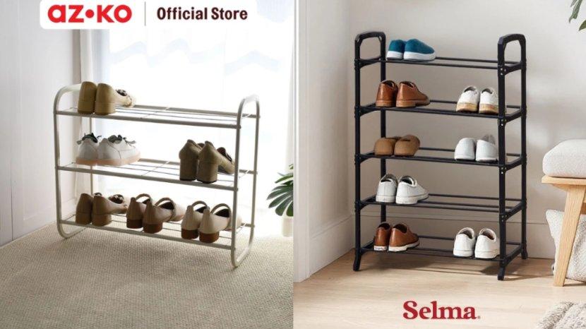 25 Daftar Harga Rak Sepatu 100 Ribuan ke Bawah: Ada dari AZKO, Selma, Ikea hingga Informa