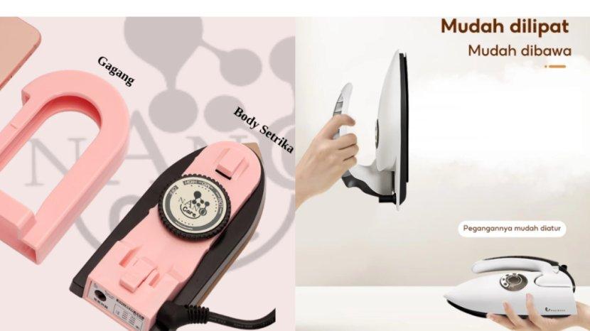 Daftar Harga Setrika Mini Portabel 100 Ribuan ke Bawah: Bisa Dilipat dan Dibawa Traveling
