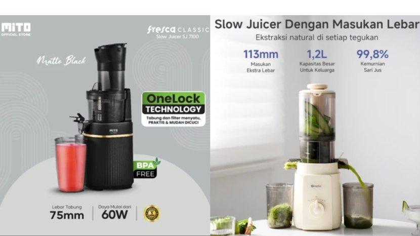 5 Rekomendasi Slow Juicer Harga di Bawah Rp 1 Juta: MiTO, Ecentio hingga Simplus