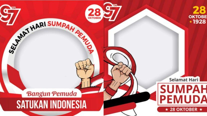 9 Link Twibbon Hari Sumpah Pemuda 2025, Desain Keren Bikin Semangat Nasionalisme Meningkat
