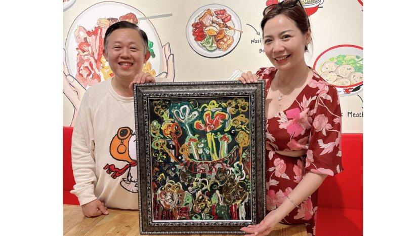 Viral di TikTok, Lukisan Go Green Taruparwa Bawa Pesan Pelestarian Lingkungan sebagai Hiasan Dinding