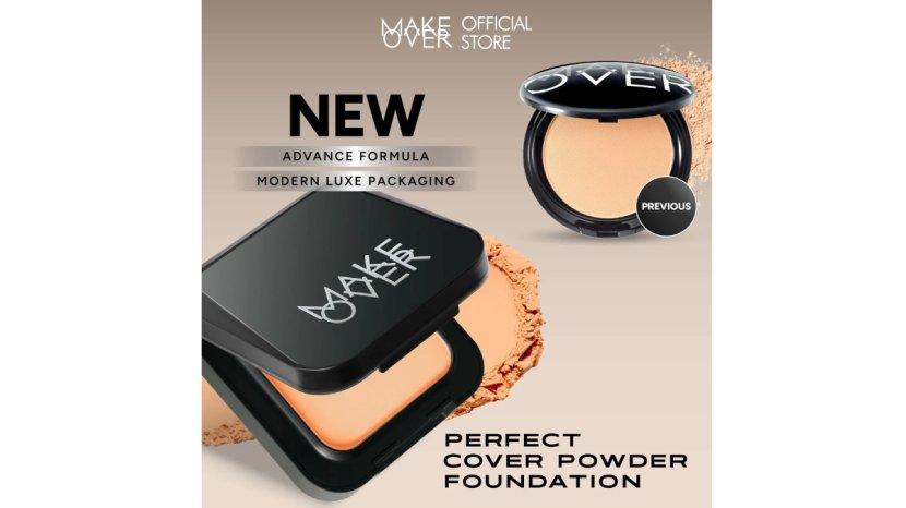 Review MAKE OVER Perfect Cover Powder Foundation New Formula: Manfaat, Kelebihan, hingga Kekurangan