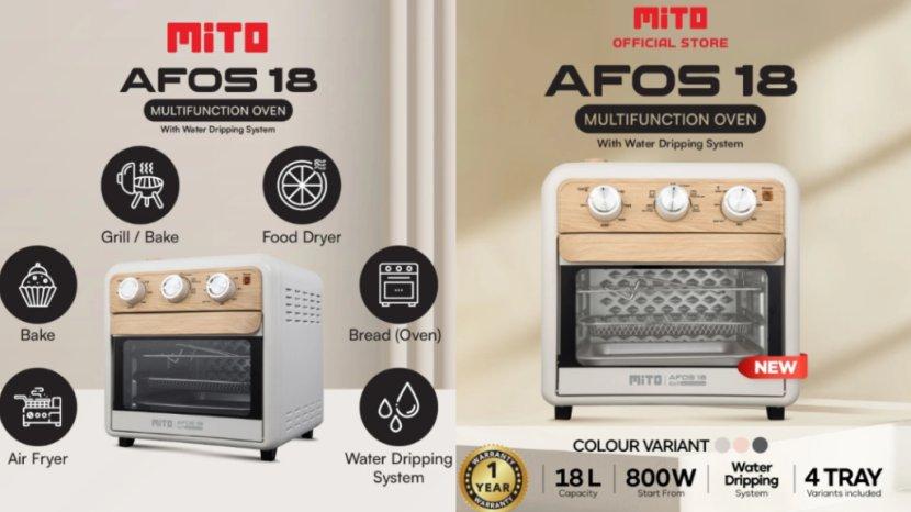 Review Lengkap Oven Listrik MiTO AFOS18: Harga Terbaru, Kelebihan hingga Kekurangan