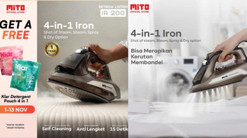 Review Lengkap Setrika Uap MITO IRON200: Harga Terbaru, Kelebihan hingga Kekurangan
