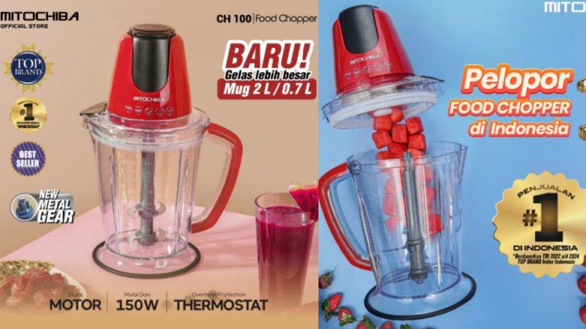 Review Lengkap MITOCHIBA Food Chopper CH100: Harga Terbaru, Kelebihan hingga Kekurangan